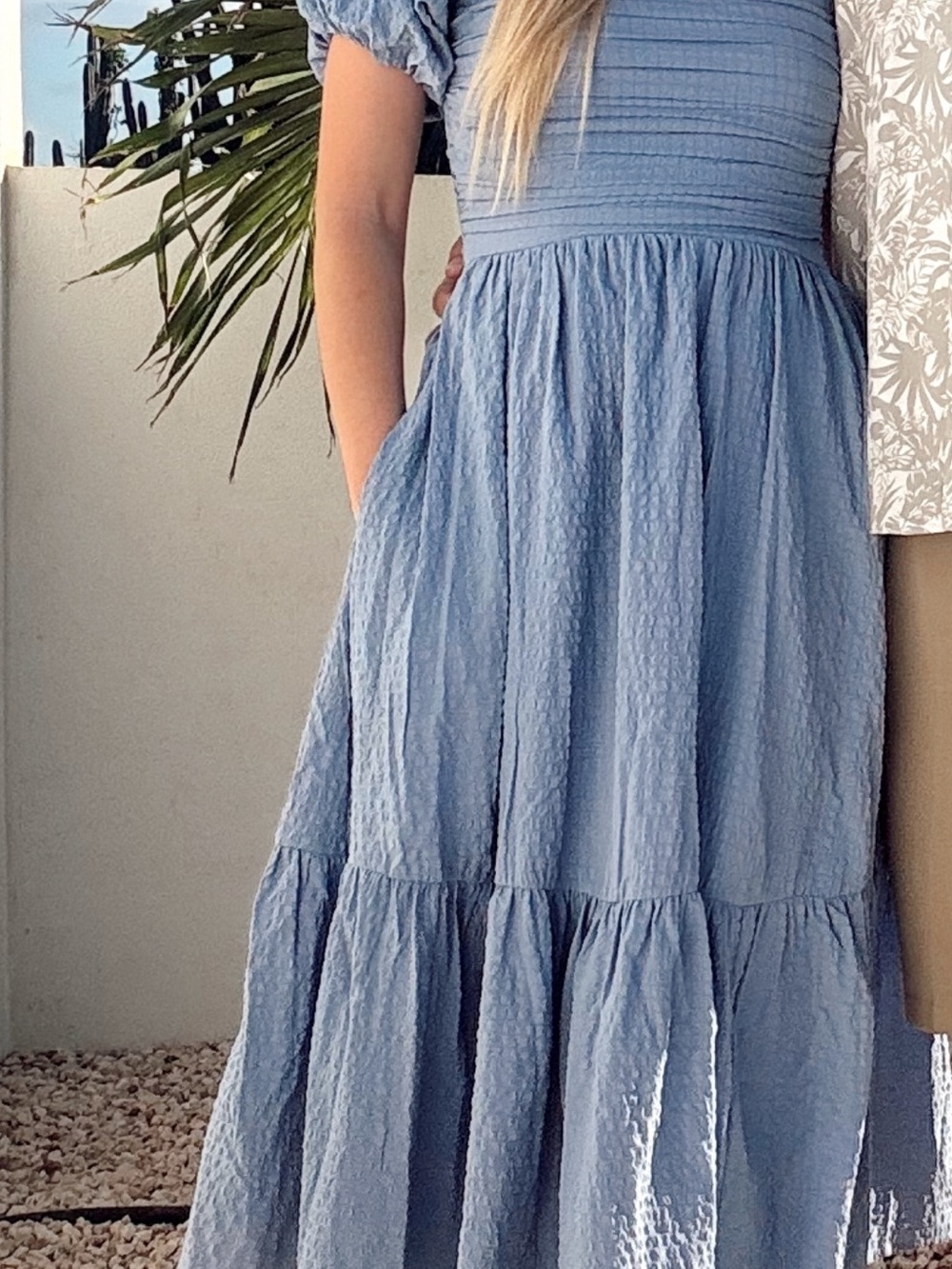 Abercrombie Women’s Light Blue dress -